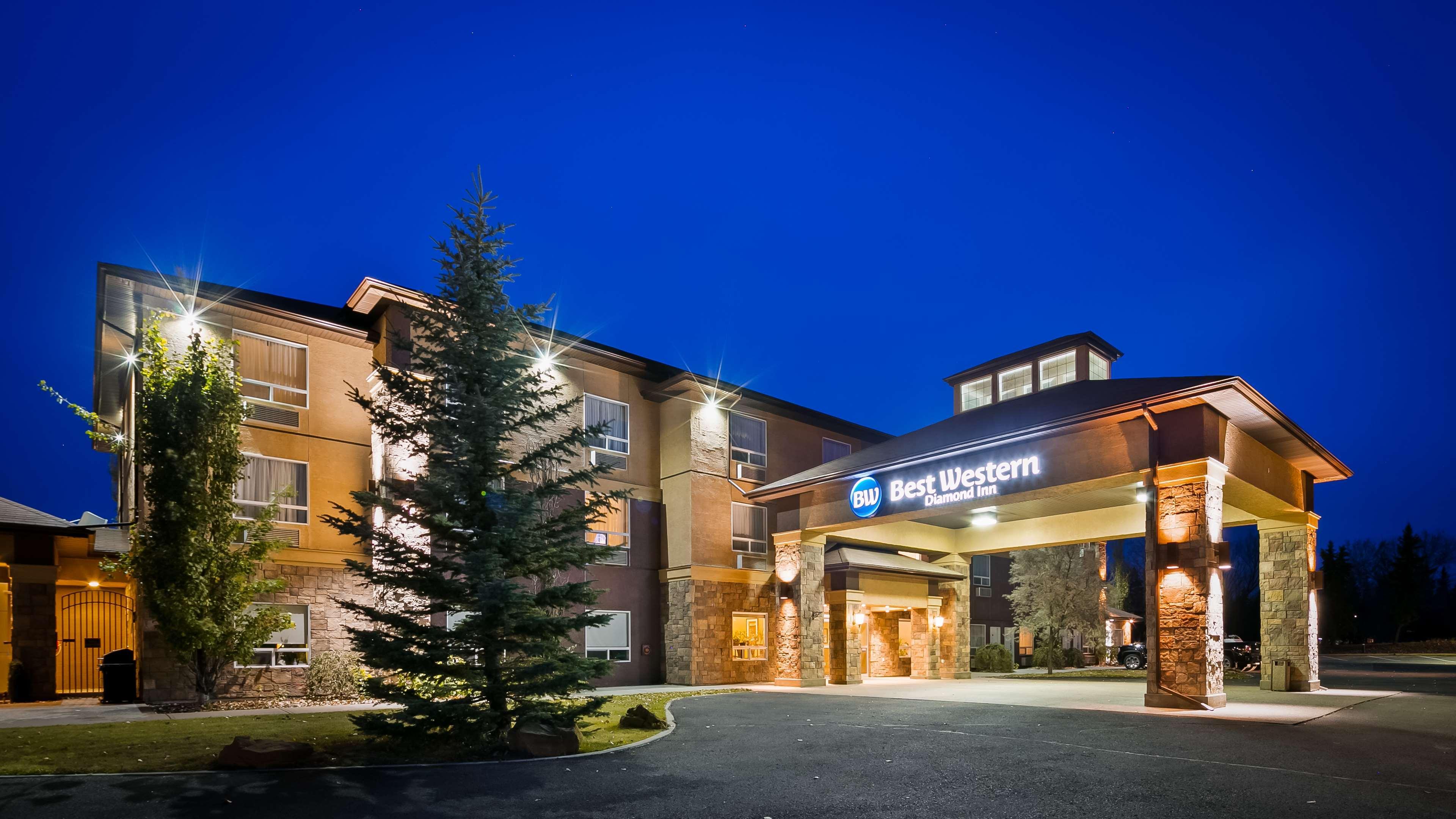 Best Western Diamond Inn Three Hills Esterno foto