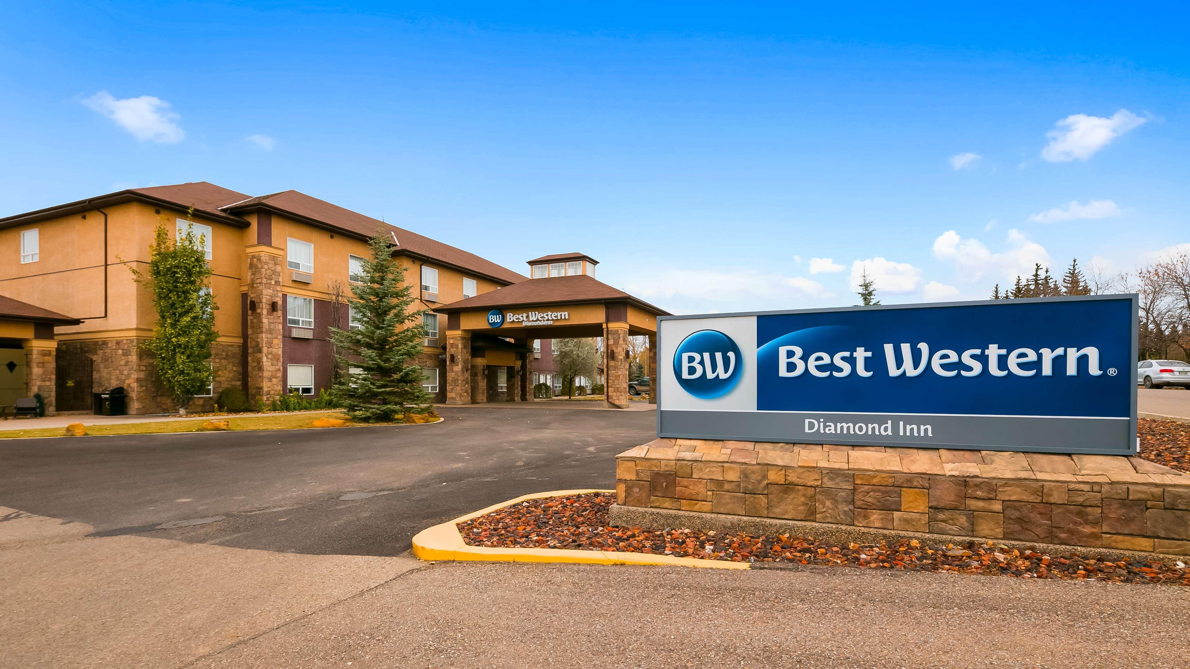 Best Western Diamond Inn Three Hills Esterno foto